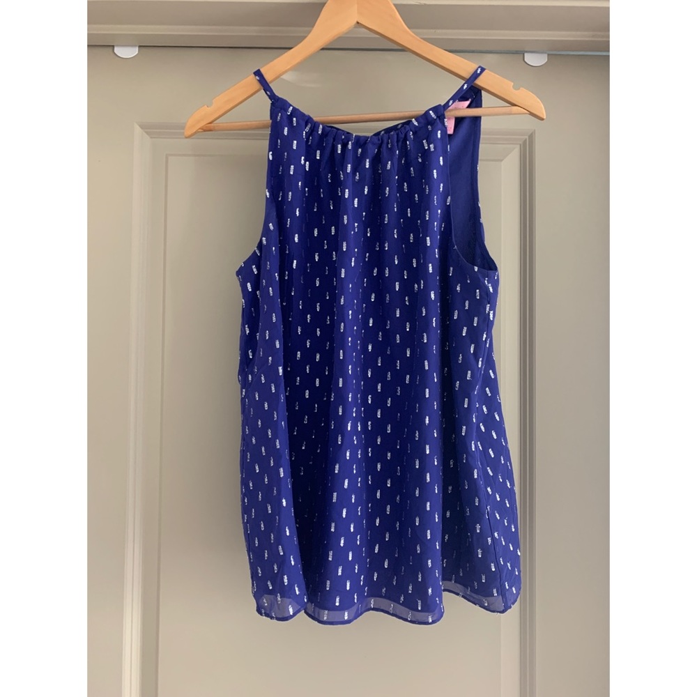 {Lilly Pulitzer} Skylar Halter Top - Size M